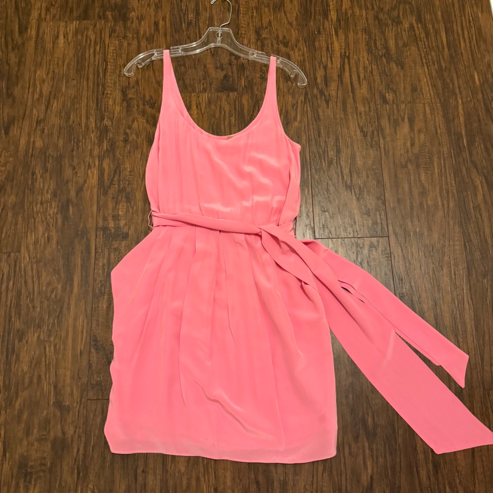 Rebecca Taylor Pink Dress Size 2 WORN ONCE Barbie pink